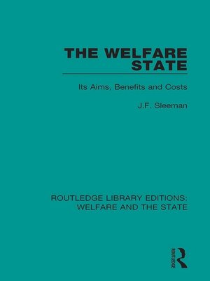 cover image of The Welfare State